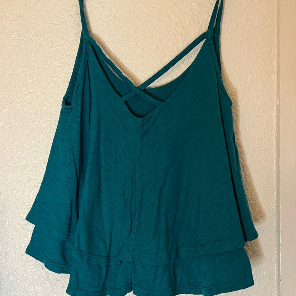 Turquoise tank
